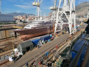 Tefin Lengthening Process Windstar Cruises Palermo